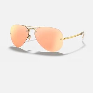Ray-Ban Arista Gold Frame Sunglasses